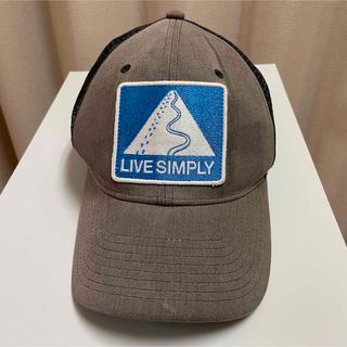 パタゴニア(patagonia)のパタゴニア　2000年製　LIVE SIMPLY トラッカーハット(キャップ)