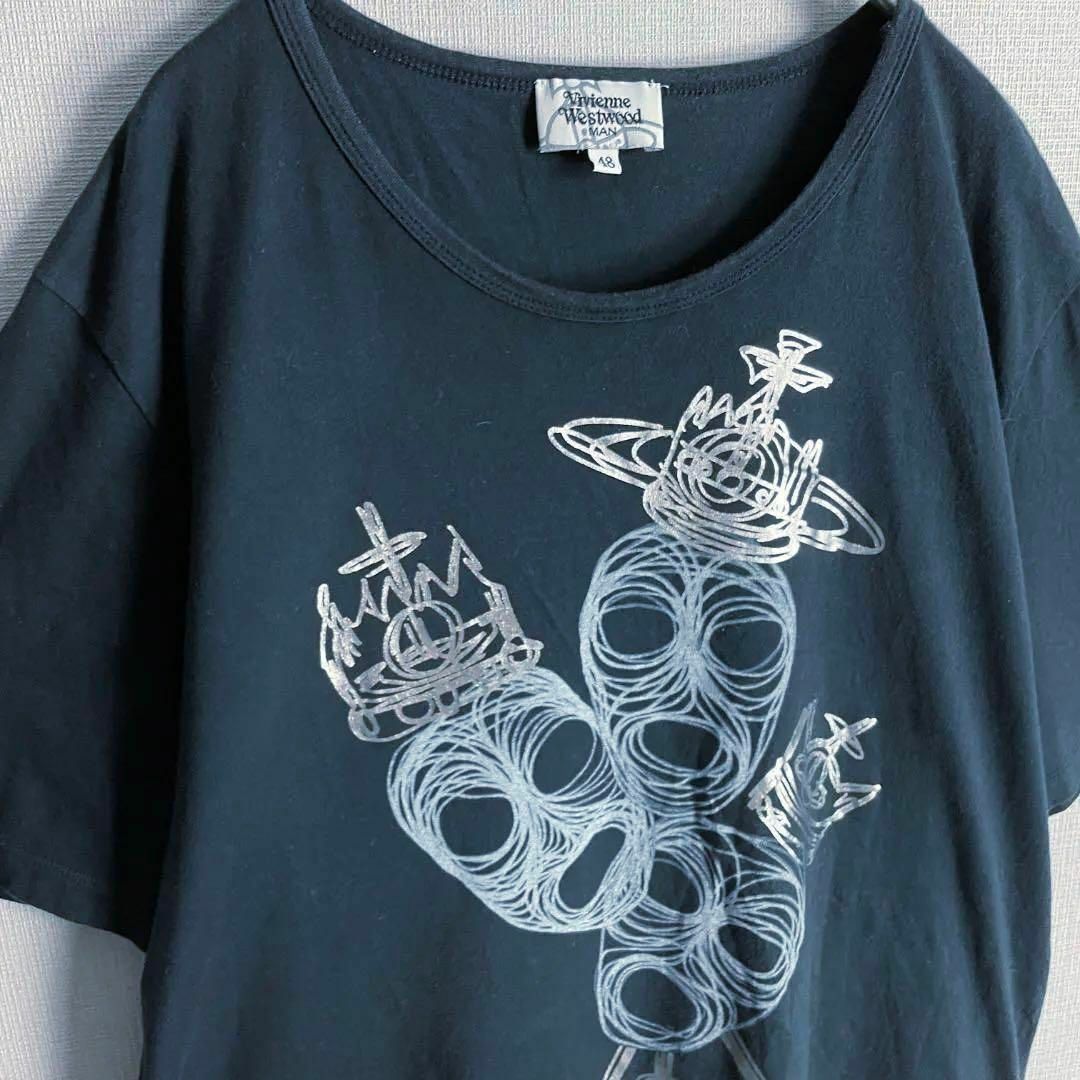 【変形デザイン☆入手困難オーブ】ヴィヴィアンウエストウッド ロゴ Tシャツ