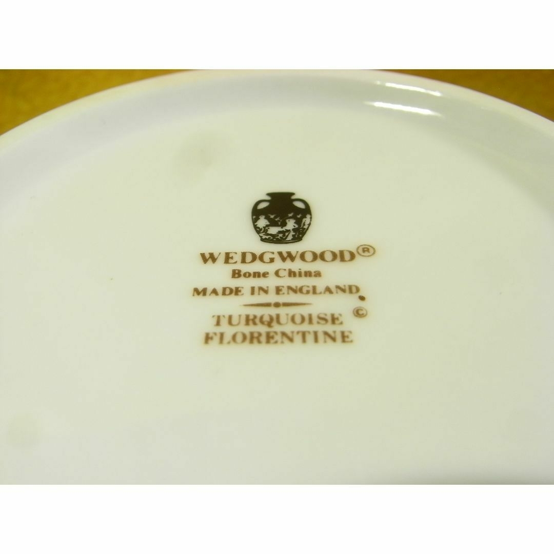 WEDGWOOD - 未使用 ウェッジウッド フロレンティーン ターコイズ