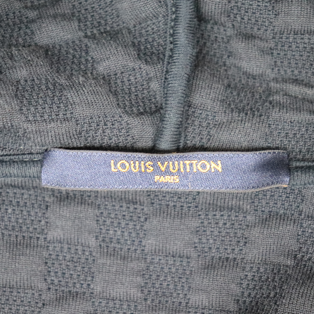 LOUIS VUITTON(ルイヴィトン)のITU0O0Y6ZGQC ヴィトン パーカー ダミエ L ネイビー メンズのトップス(パーカー)の商品写真