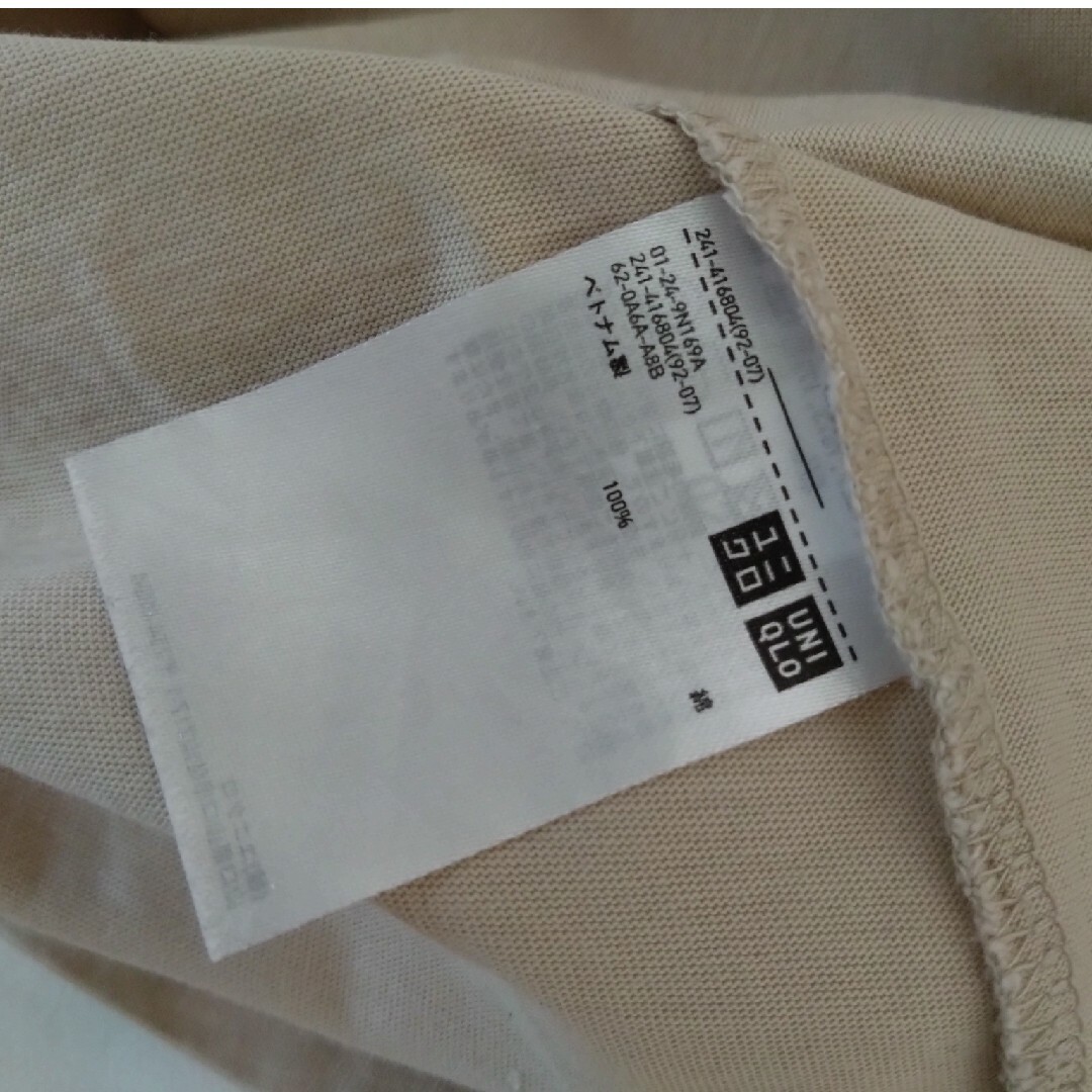 UNIQLO(ユニクロ)のUNIQLO　ノースリーブTシャツ レディースのトップス(Tシャツ(半袖/袖なし))の商品写真
