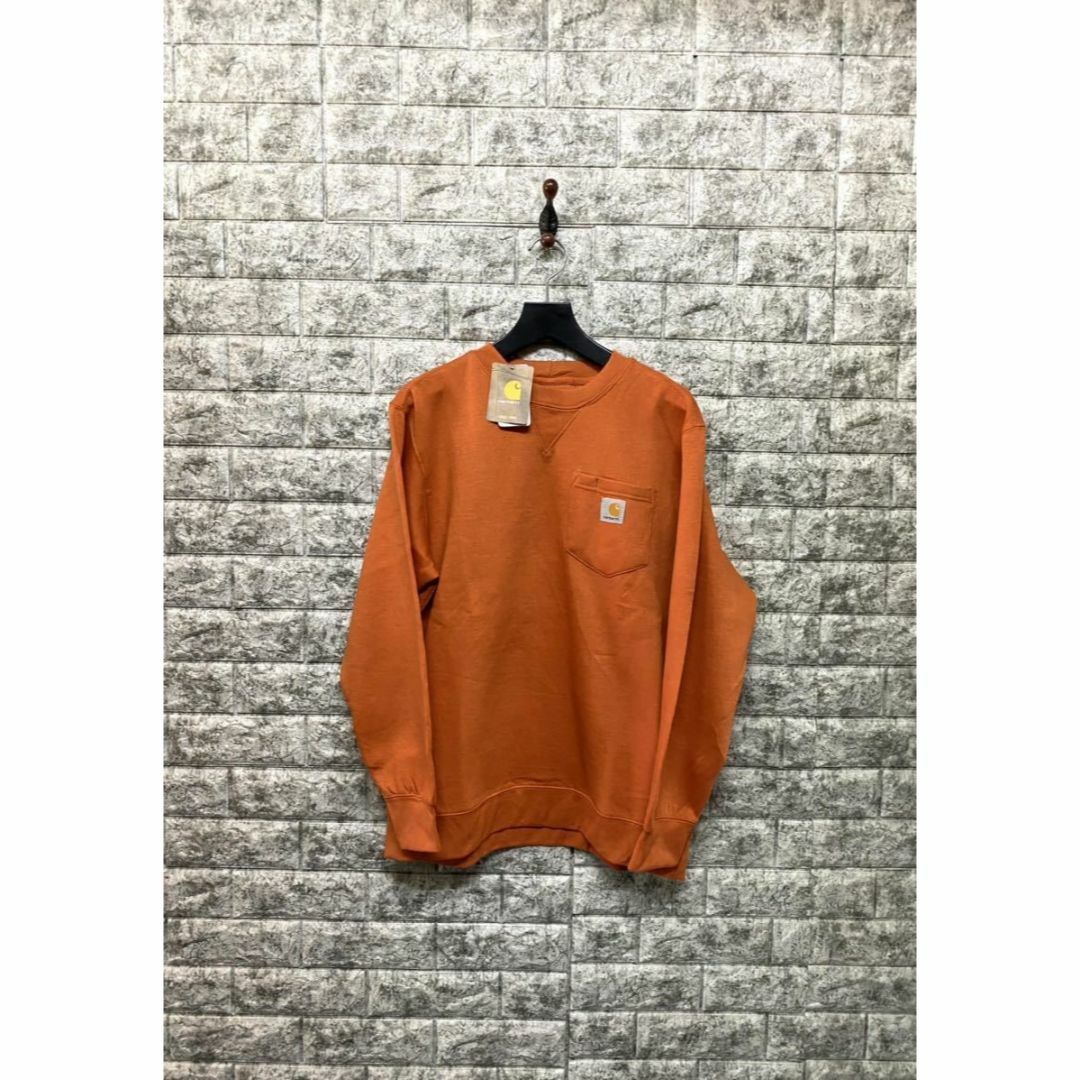 carhartt - カーハート 胸ロゴ ポケット スウェット トレーナーの通販 ...