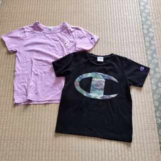 チャンピオン(Champion)のチャンピオン　Champion　Tシャツ　120 130 2枚セット(Tシャツ/カットソー)