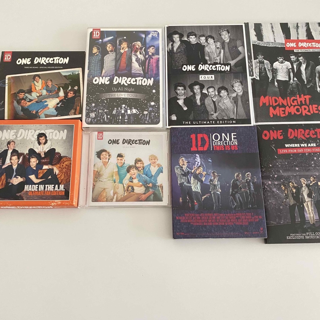 美品　ワンダイレクション　onedirection CD DVD まとめ売り