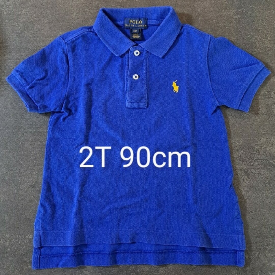 POLO RALPH LAUREN(ポロラルフローレン)のポロラルフローレン　ポロシャツ　2T キッズ/ベビー/マタニティのキッズ服男の子用(90cm~)(Tシャツ/カットソー)の商品写真