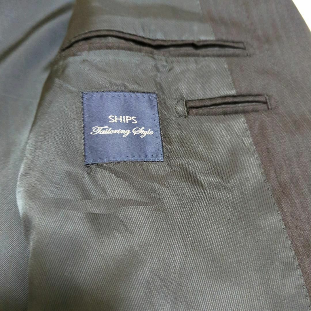 SHIPS(シップス)のSHIPS×Loro Piana/ストライプテーラードジャケット シルク混 メンズのジャケット/アウター(テーラードジャケット)の商品写真