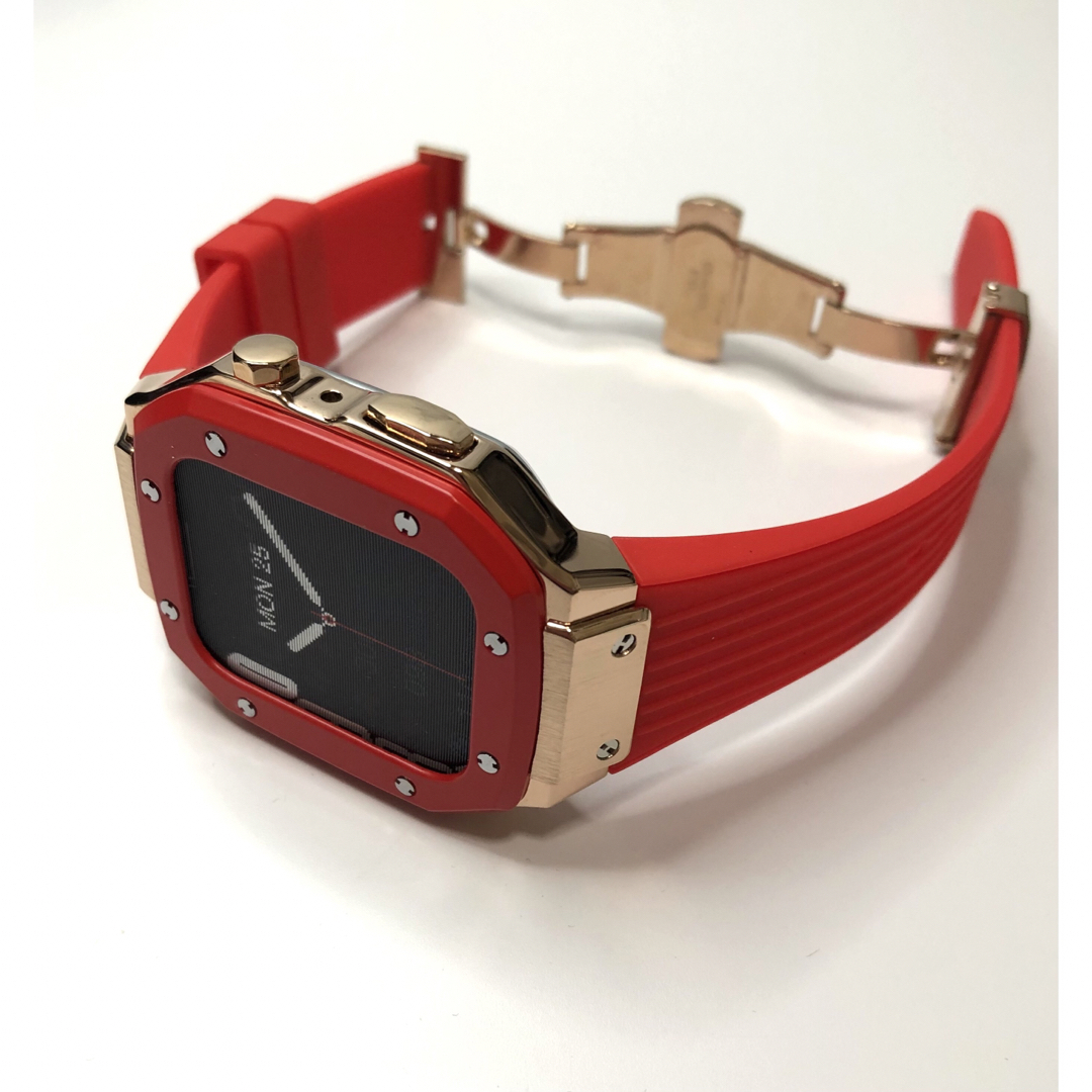 rgr★アップルウォッチバンド ラバーベルト カバー　Apple Watch