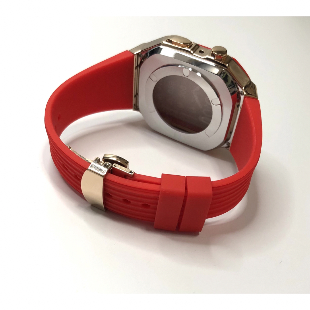 rgr★アップルウォッチバンド ラバーベルト カバー　Apple Watch