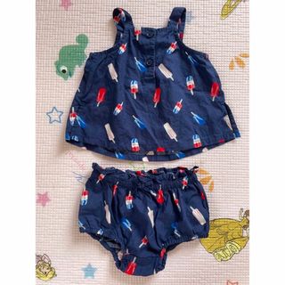 オールドネイビー(Old Navy)のジャスミン様　オールドネイビー　セットアップ　6M〜12M(その他)