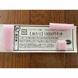 キタムラ(Kitamura)のスタジオマリオ　10000円引クーポン券(その他)
