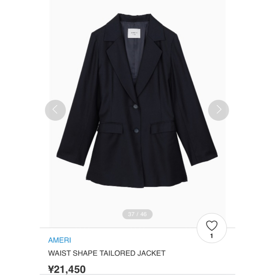 WoM classic tailor jacket 値下げ