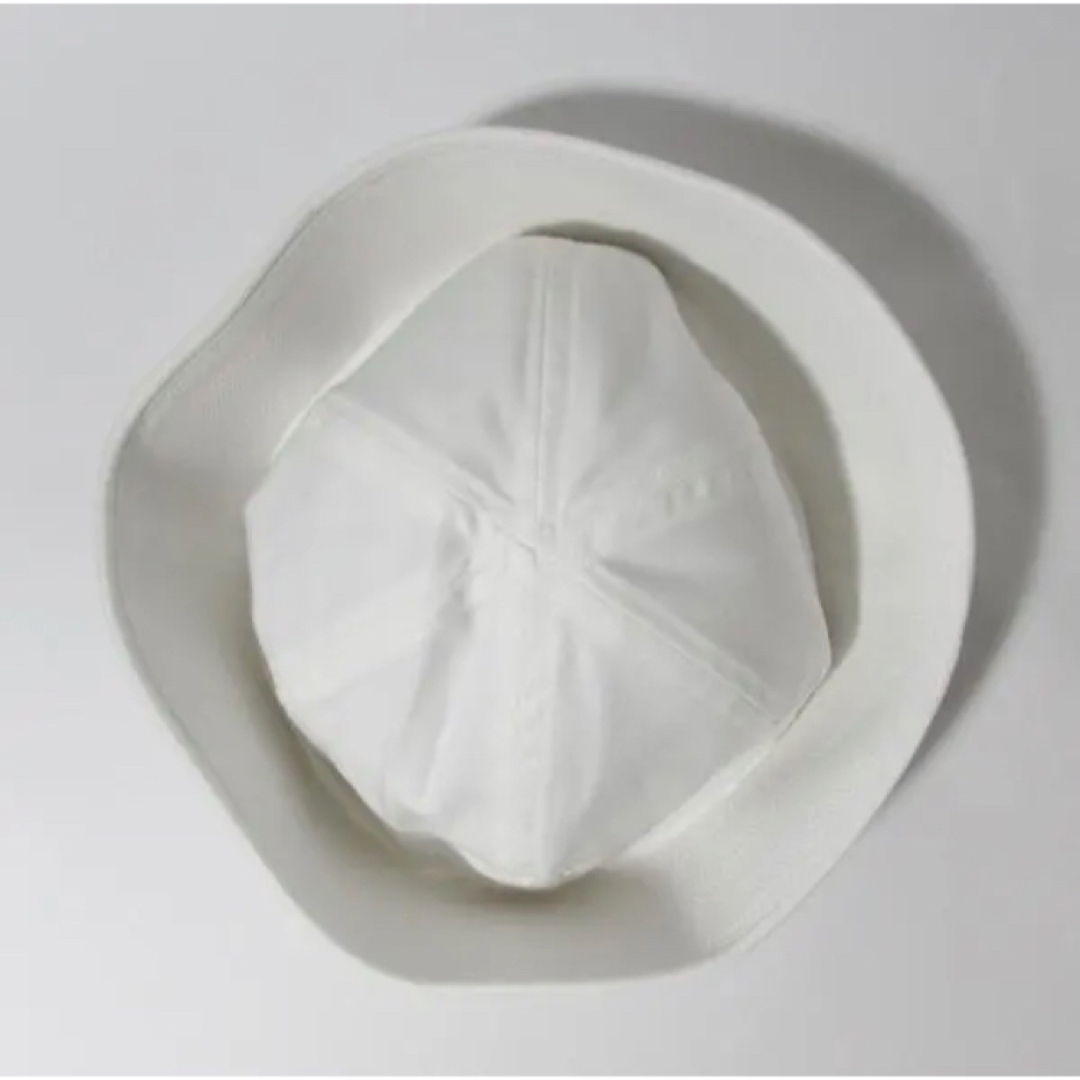 MILITARY(ミリタリー)のDeadstock セーラーハット 7 1/2 米軍実物 (新品・未使用) 白 メンズの帽子(その他)の商品写真