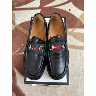 Gucci - グッチ ホースビット モカシン ローファー ヴィンテージ加工
