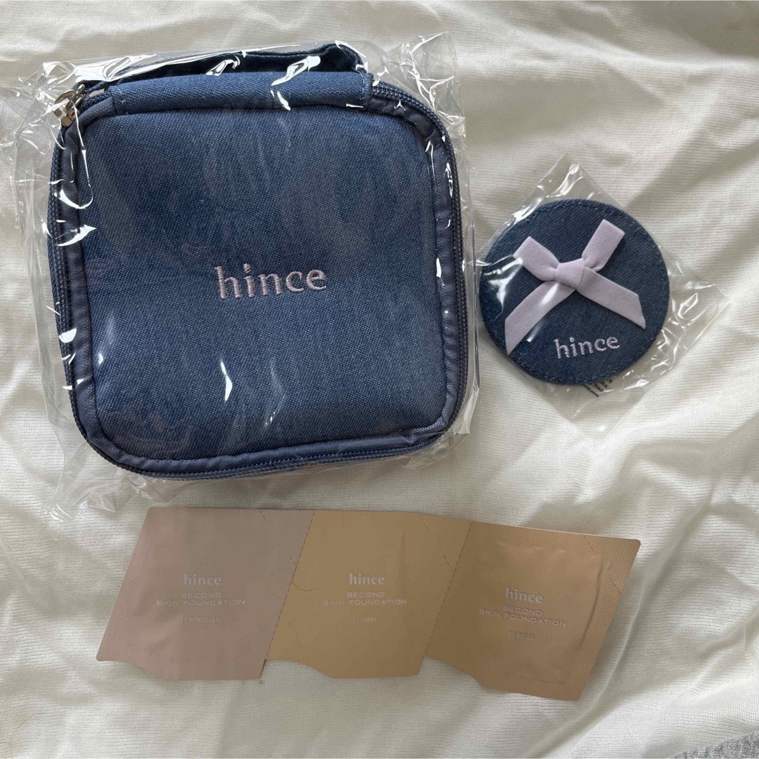 hince(ヒンス)の【新品未使用】hince ポーチ&ミラー&テスター レディースのファッション小物(ポーチ)の商品写真