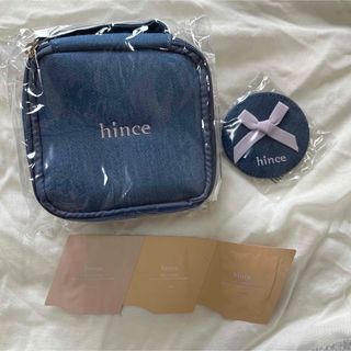 ヒンス(hince)の【新品未使用】hince ポーチ&ミラー&テスター(ポーチ)