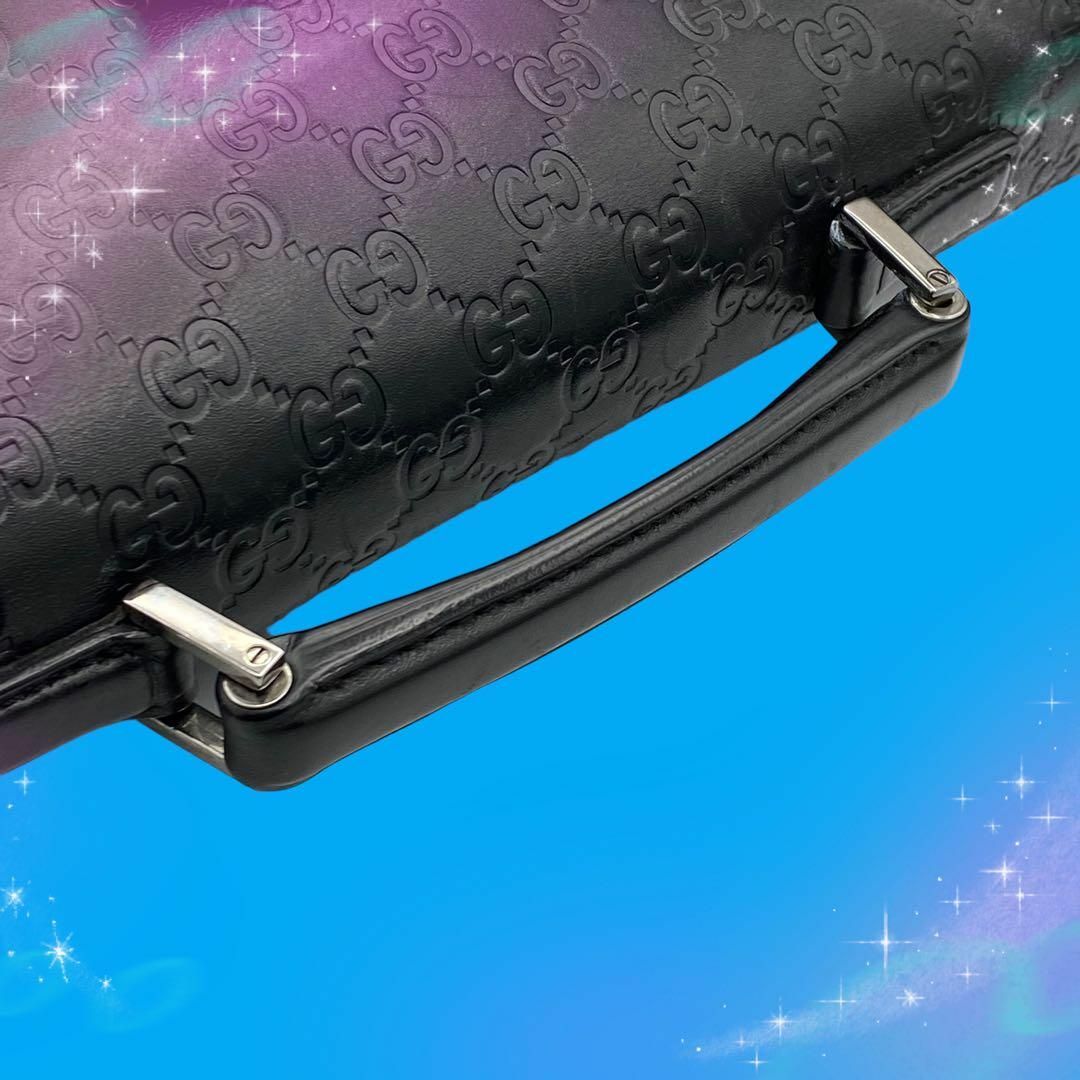 一流の品質一流の品質GUCCI ビジネス バッグ ブリーフケース シマ