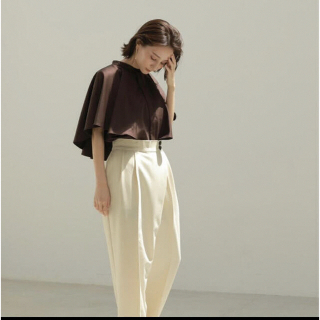 louren drape cape blouse