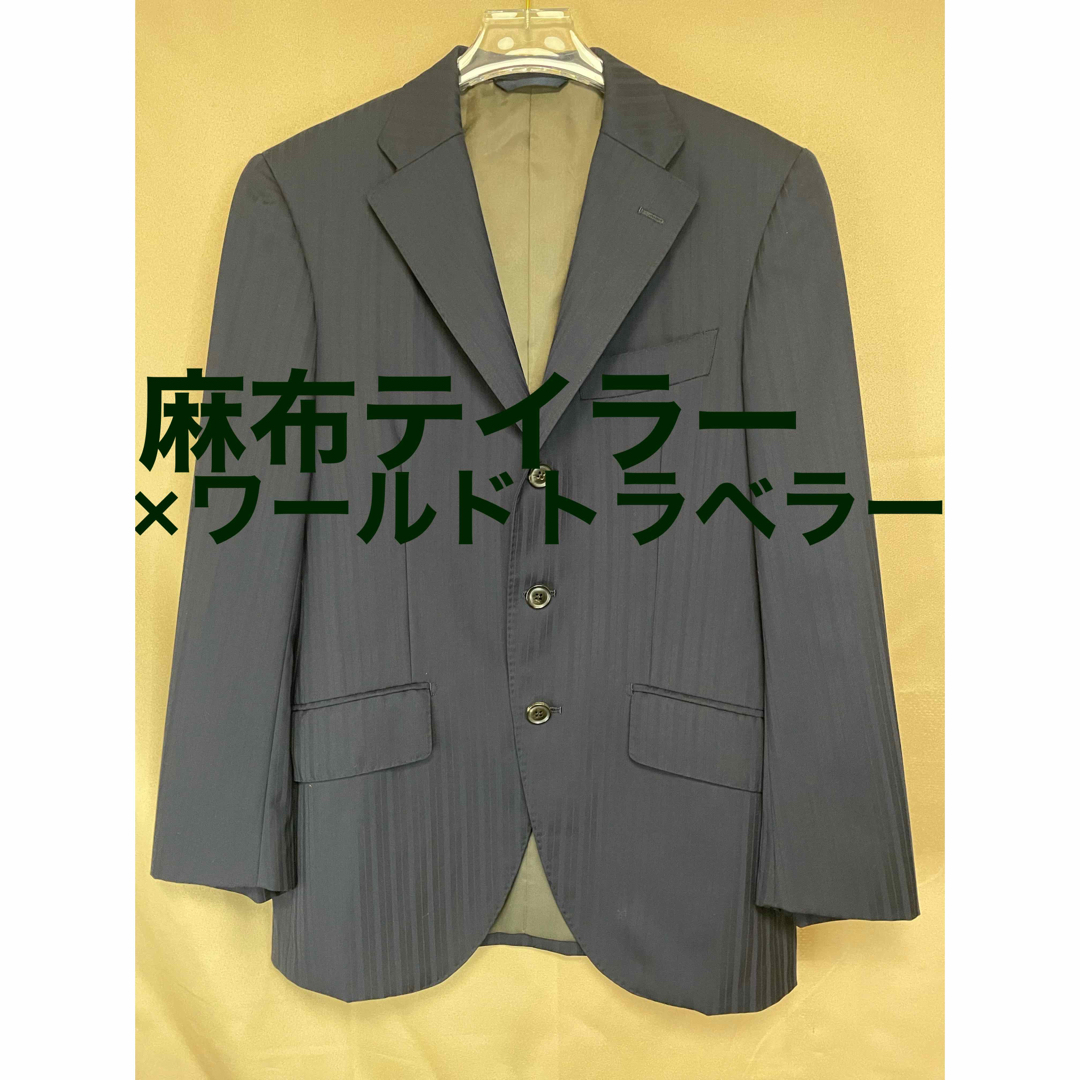 高級テイラード ジャケット azabu tailor  ウール100