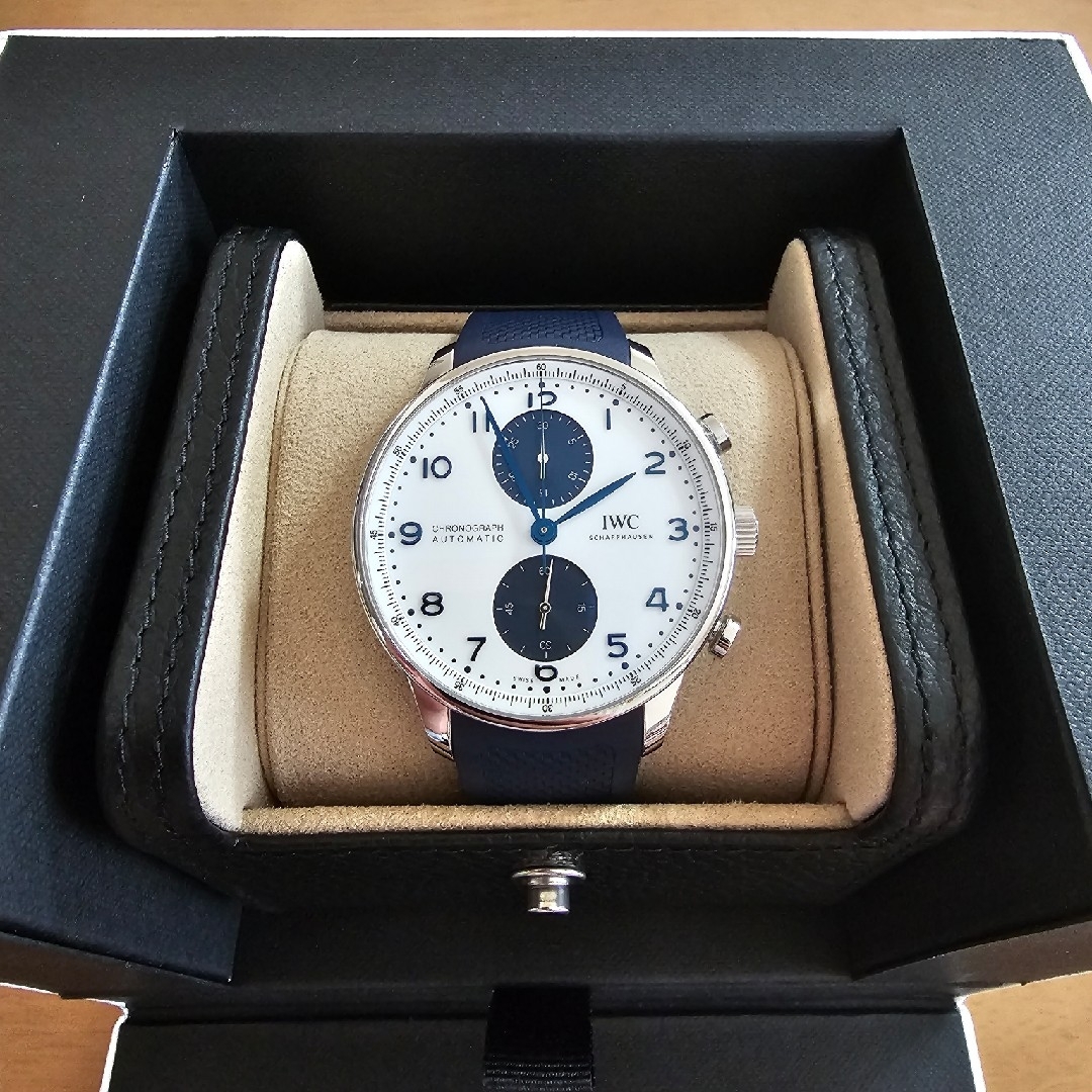 純正未使用品 iwc ポルトギーゼクロノグラフ iw371620(革バンド付