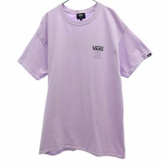 ヴァンズ(VANS)のバンズ ロゴプリント 半袖 Tシャツ L パープル VANS メンズ 【中古】  【230618】(Tシャツ/カットソー(半袖/袖なし))