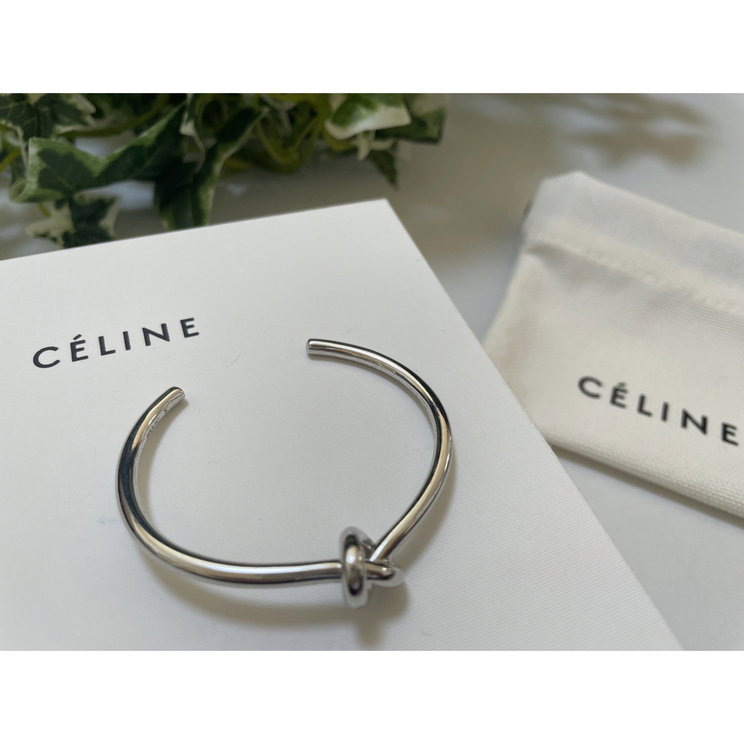 3年保証』『3年保証』フィービー期 CELINE ノット エクストラ バングル