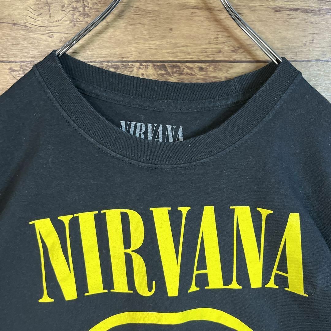 MUSIC TEE(ミュージックティー)の【オーバーサイズ】古着　音楽系　ニルヴァーナ　NIRVANA バンドTシャツXL メンズのトップス(Tシャツ/カットソー(半袖/袖なし))の商品写真