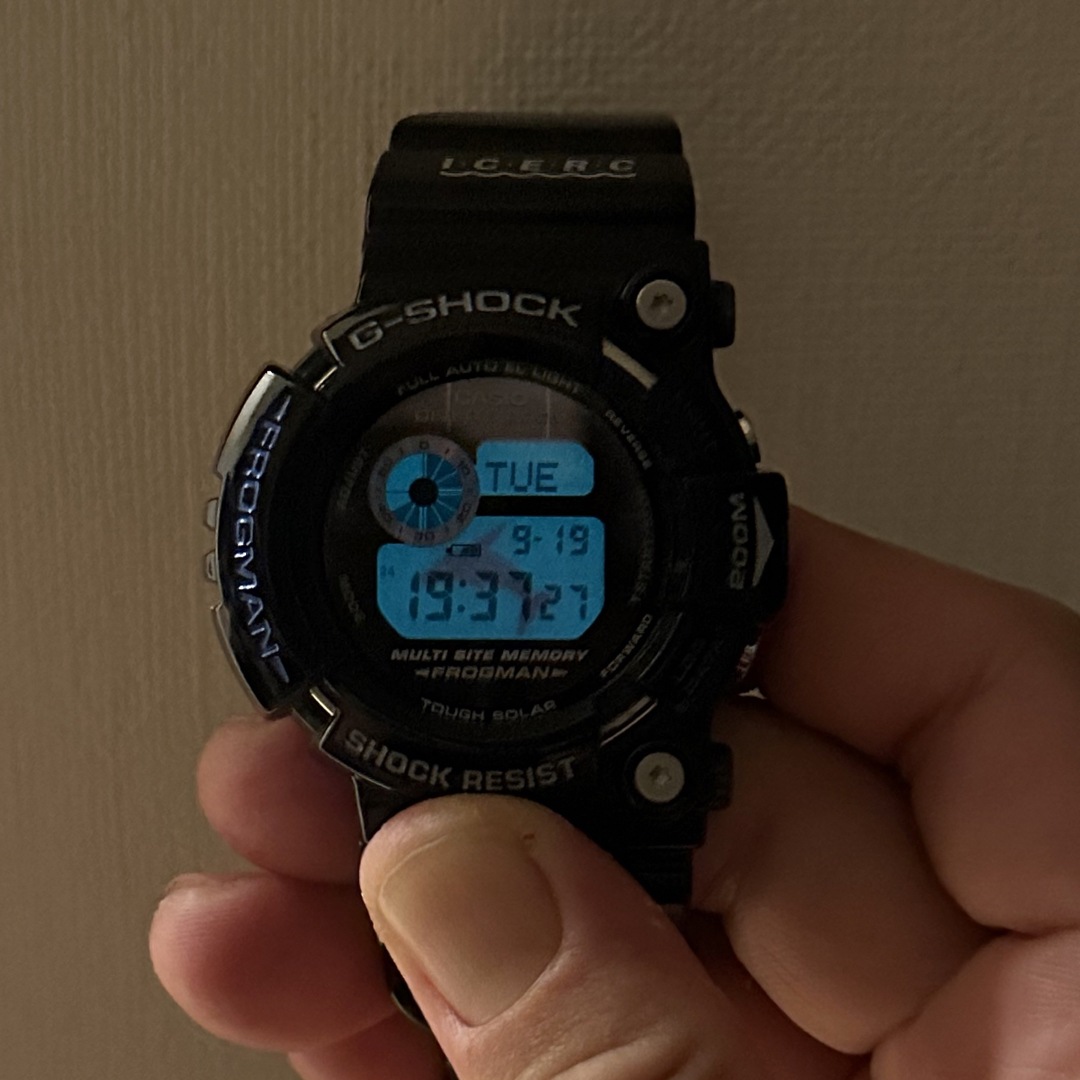 G-SHOCK フロッグマン 2002年イルカクジラ御蔵島モデル