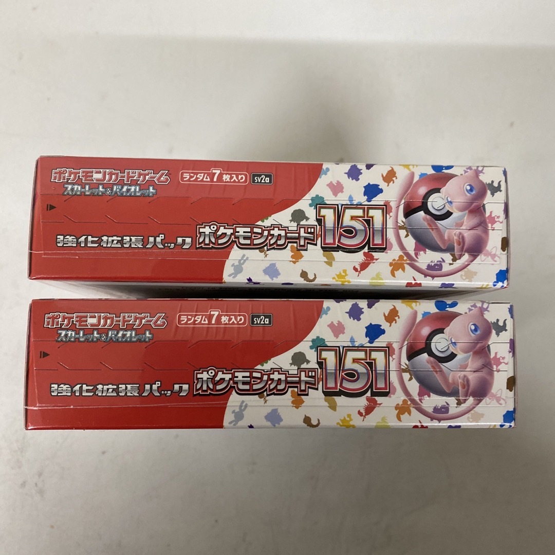 ポケモン - ポケモンカード 151 2 box ボックス シュリンク付き 新品