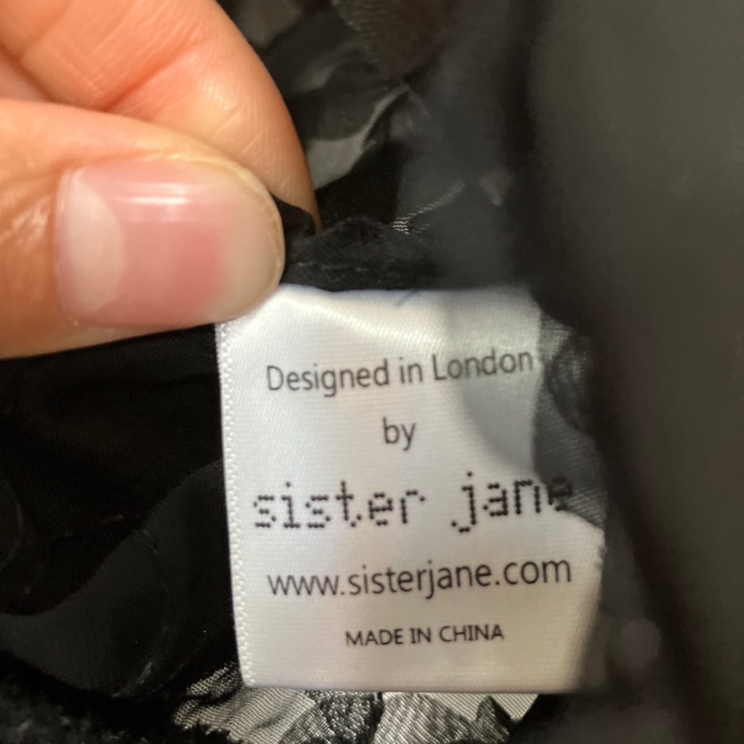sister jane(シスタージェーン)のシスタージェーン　ブラウス　ペプラム　シースルー レディースのトップス(シャツ/ブラウス(長袖/七分))の商品写真