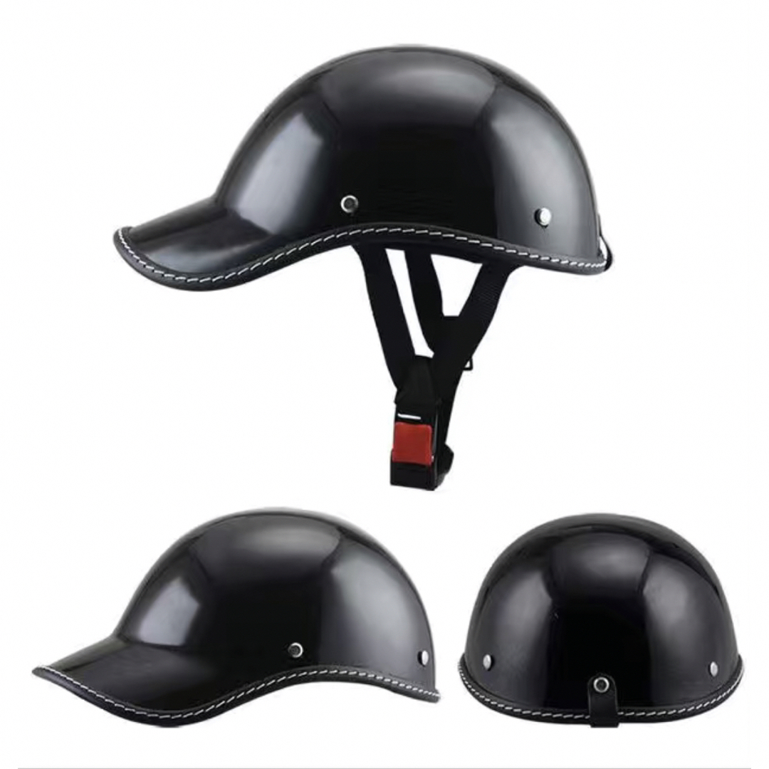 ハンチングヘルメットハーフヘルメット半帽子半キャップ超軽量 原付ヘルメット