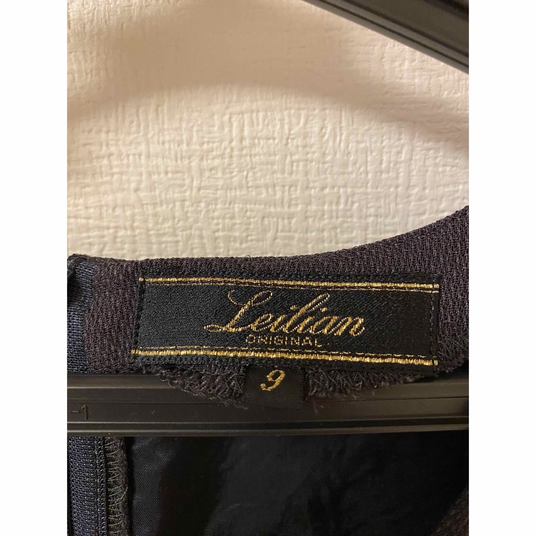 leilian(レリアン)のレリアン　Leilian 半袖　ロングワンピース　9号 レディースのワンピース(ロングワンピース/マキシワンピース)の商品写真