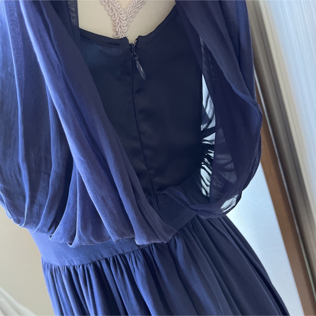 新品♡ROPE 定価3万 サイズ7 シフォンワンピース。♪:*°