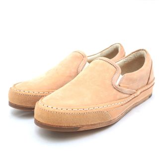 エンダースキーマ(Hender Scheme)の【クリアランスSALE】未使用 エンダースキーマ レザー スリッポン スニーカー メンズ ベージュ 3 ヌメ革 Hender Scheme(スニーカー)