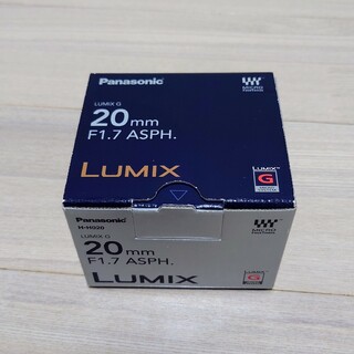 パナソニック(Panasonic)のPanasonic LUMIX G 20mm/F1.7 H-H020パンケーキ(レンズ(単焦点))