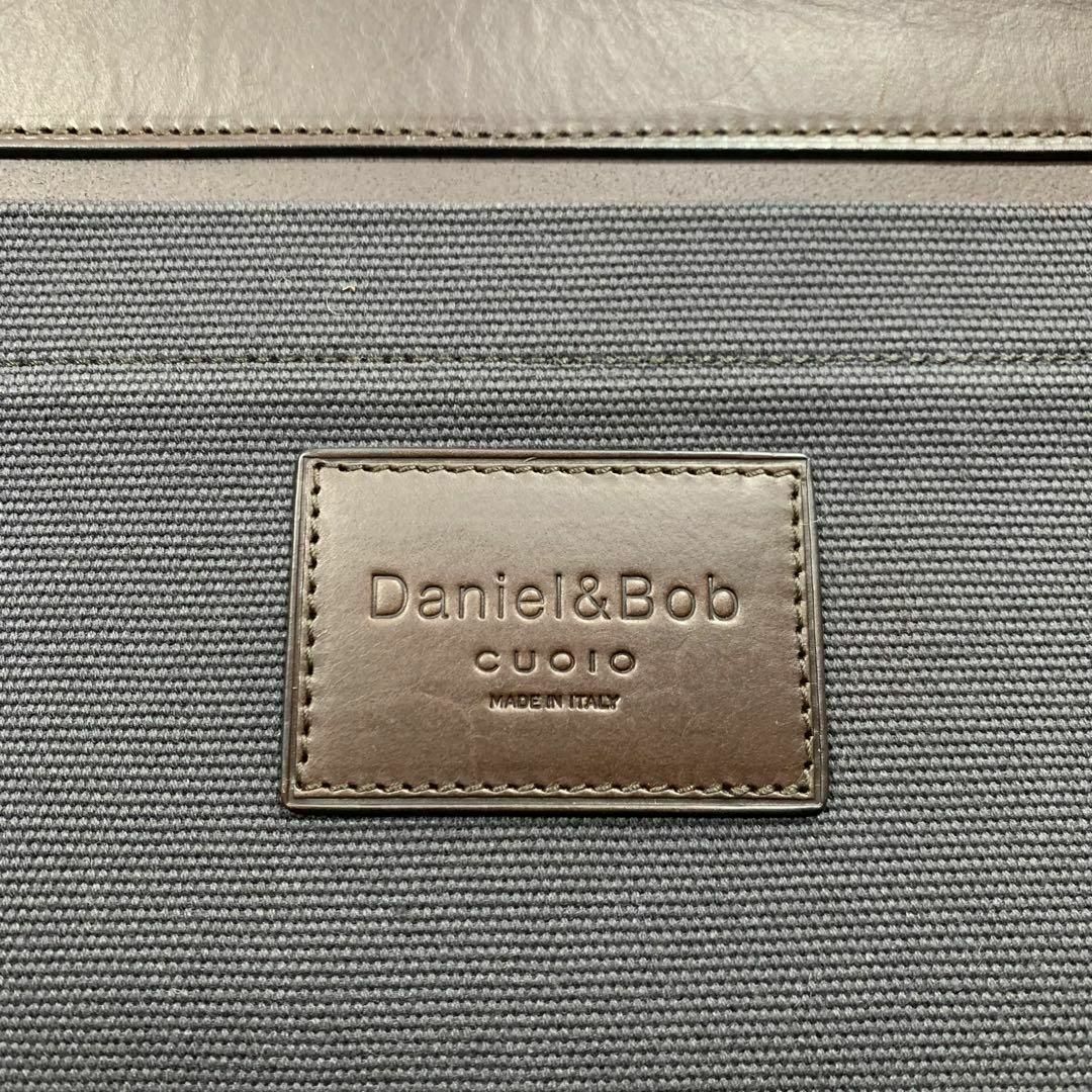 【最終セール価格】Daniel&Bob クラッチバッグ 本革 焦茶