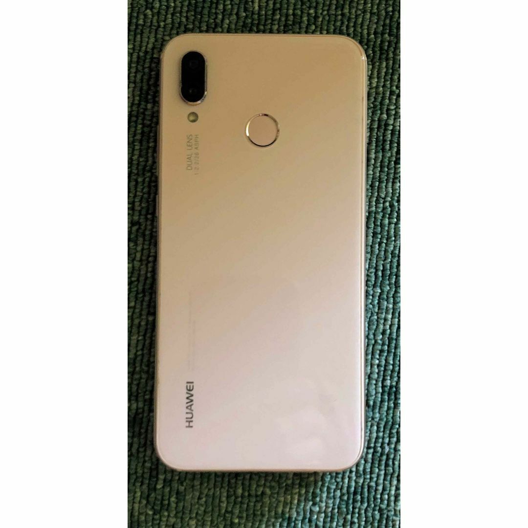 ANDROID(アンドロイド)の HUAWEI p20lite simフリー スマホ/家電/カメラのスマートフォン/携帯電話(スマートフォン本体)の商品写真