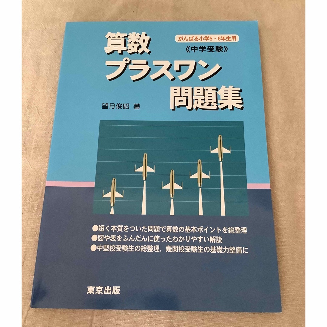 算数プラスワン問題集 中学受験 エンタメ/ホビーの本(語学/参考書)の商品写真