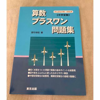 算数プラスワン問題集 中学受験(語学/参考書)