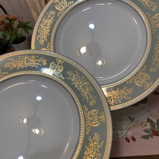 WEDGWOOD - ウェッジウッド コロンビア セージグリーン 27cm ディナー