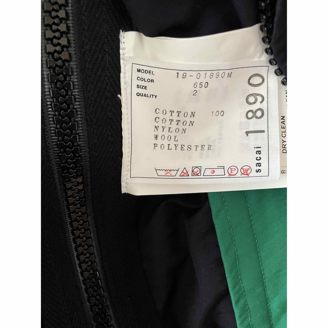 暖色系 sacai ジャケット 19-01890m | rockymountainwoodfireovens.com