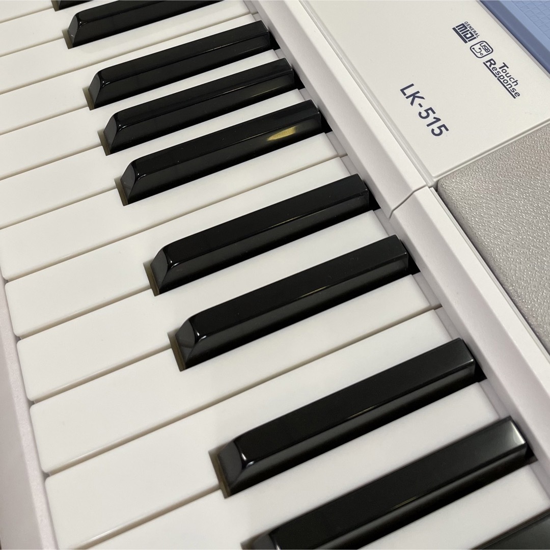 CASIO - LK-515 カシオ(CASIO) 光ナビゲーションキーボード 美品の通販