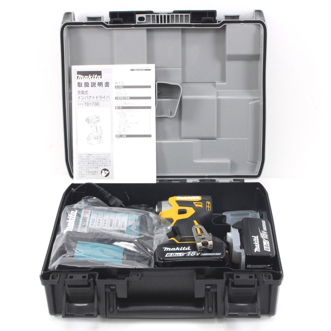 Makita -
MAKITA マキタ 充電式インパクトドライバ TD173DRGXFY