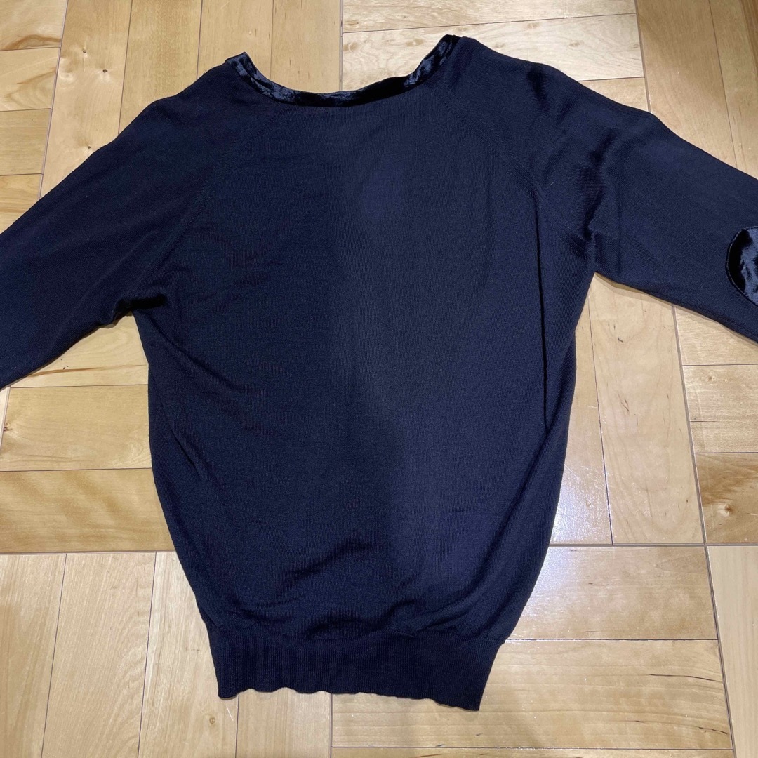 BURBERRY(バーバリー)のバーバリー　Vネックウール薄手セーター メンズのトップス(ニット/セーター)の商品写真