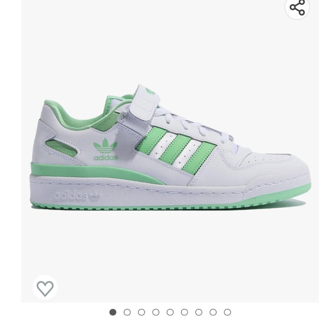 adidas WMNS Forum Low "White/Glory Mint"