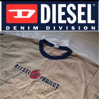 Dieselロゴ入りメンズTシャツ ☆XLサイズ(Tシャツ/カットソー(半袖/袖なし))