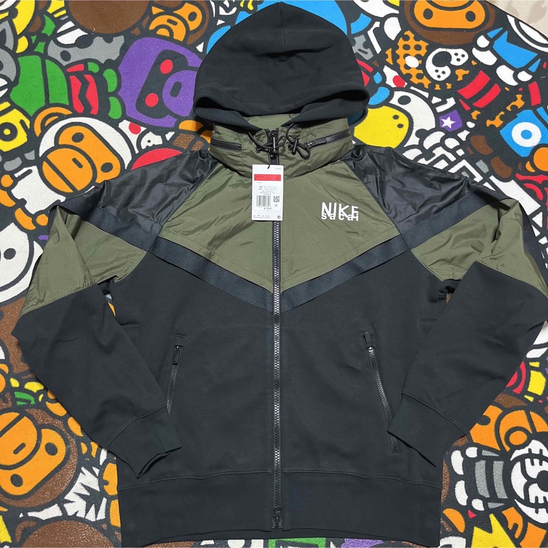 sacai - sacai NIKE NRG ZIP HOODIE パーカー JACKET Lの通販 by おが ...