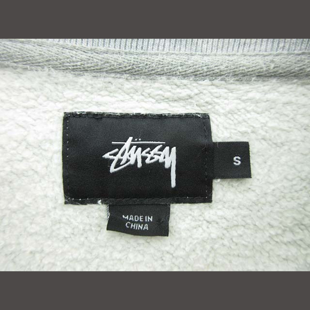 ステューシー STUSSY スウェット トレーナー ビッグロゴ 両面プリント