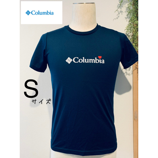 コロンビア(Columbia)のお値下げ！ コロンビア  レディースTシャツ ネイビー  S  オムニウィック(Tシャツ(半袖/袖なし))