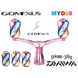 DAIWA - ゴメクサス 98mm ダブルハンドル チタン製 ダイワ ルビアス