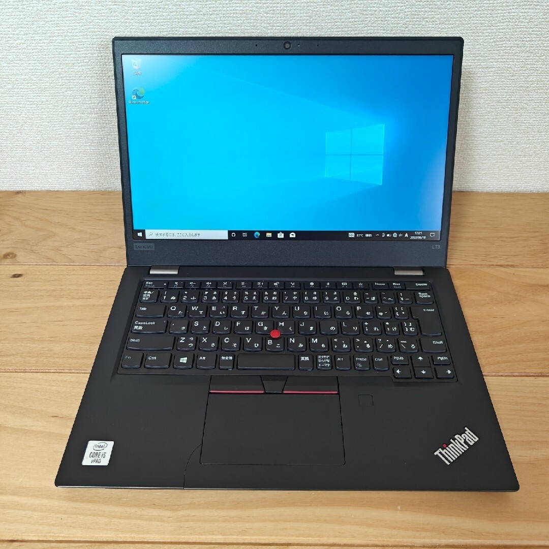 2020年モデル Thinkpad L13 第10世代core 16GB 15④